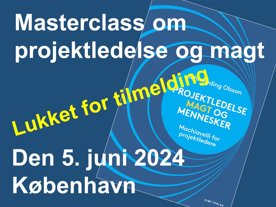 Masterclass i København: Styrk din indflydelse og gennemslagskraft som projektleder!